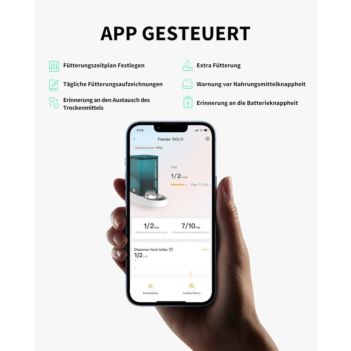 Автоматичний годівниця для котів та собак PETKIT, 3 л, з нержавіючою сталею та Fresh Lock, бежевий