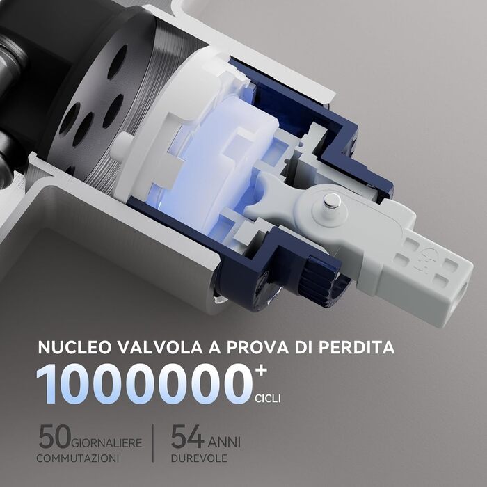 Змішувач кухонний CECIPA Hochdruck, висувний, з дозатором води, чорний, нержавіюча сталь, 360° поворот, ×207B (L-подібний, для високого тиску)