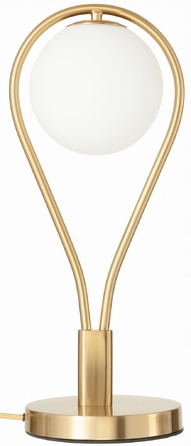 Настільна лампа Ledigo Milano, білий/жовтий, 40 Вт