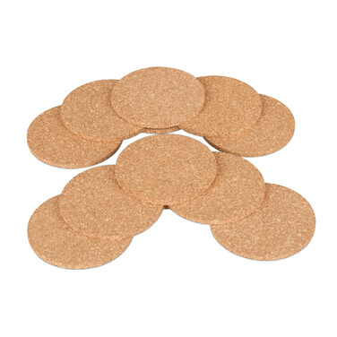 Relaxdays Cork Underlayment with Holder - 16 Piece Set