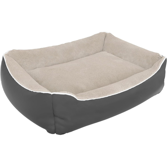 Кімната для собак та котів Sogni E Capricci, сіра, 62 x 50 x 17 см, (Creme, 84x66x19cm, NUVOLA)