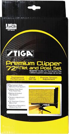 Набір для настільного тенісу STIGA Premium Clipper з сіткою, 72 см, стандартний розмір