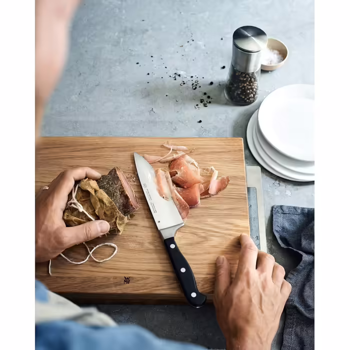 WMF Spitzenklasse Plus Santoku Knife 32 cm, Made in Germany, Forged Knife, Performance Cut, Special Blade Steel, Blade 18 cm