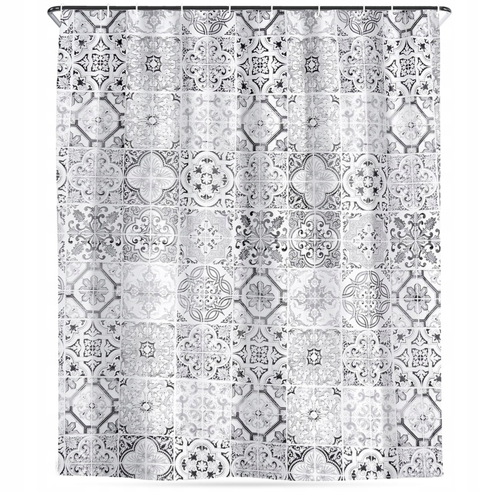 Штора для душу вінілова Vilde 180 x 180 см