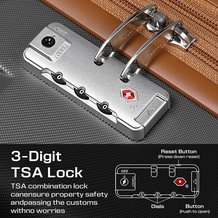 Набір валіз Joyway 5шт з ABS пластику, розширюваний, з TSA-замком, 4 колеса, сірий. Включає: валіза, сумка, кульок