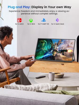 UPERFECT Портативний монітор 15.6