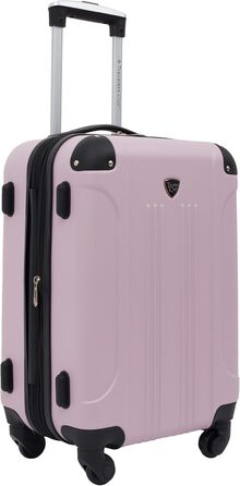 Валіза Travelers Club Chicago Hardside Spinner, розширювана, блакитно-зелений колір, 20 дюймів