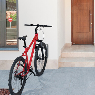 Relaxdays Swivel Bike Rack Wall Mounted Set