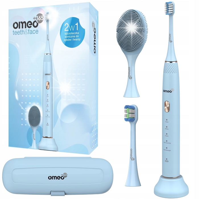 Звукова зубна щітка Omeo +365 Teeth&Face