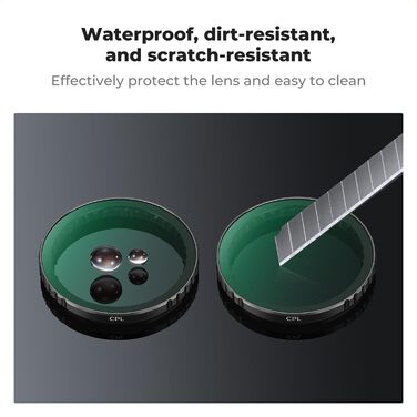 Фільтри нейтральної щільності K&F Concept ND8/16/32/64 для DJI Osmo Action 4/5 PRO - комплект