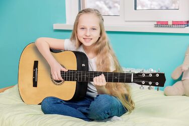 Акустична гітара Lexibook K2200: 36'', дерево, нейлонові струни, з чохлом та інструкцією