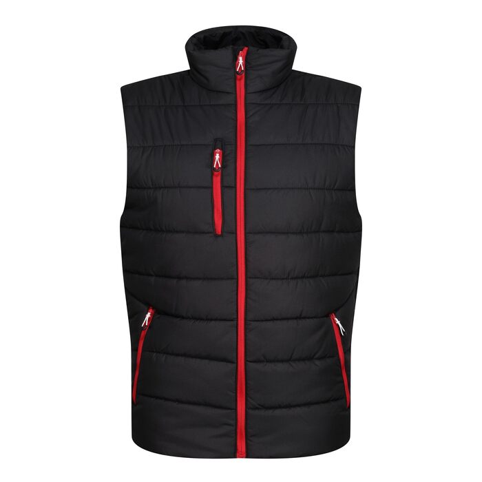 Чоловічий терможилет Regatta Professional Navigate Thermal Body Warmer, чорний/червоний, розмір M