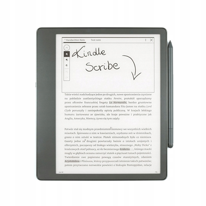 Електронна книга Amazon Kindle Scribe 16 ГБ, чорна
