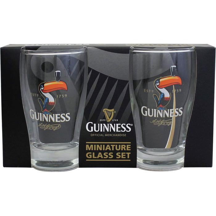 Guinness Mini-Tukan склянка для пінти, 2 шт.