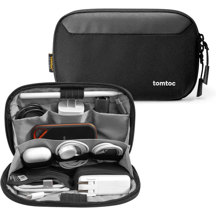 Органайзер для кабелів tomtoc: компактна сумка для аксесуарів та гаджетів