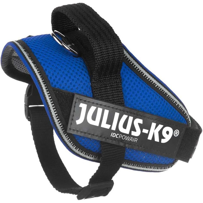Шлейка для собак Julius-K9 IDC Powair, розмір M, колір блакитний