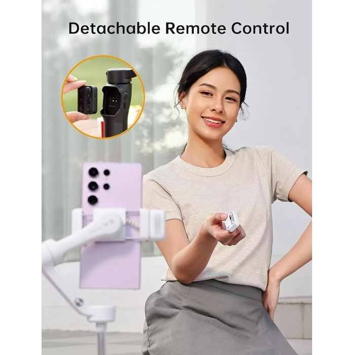 Штатив-стабілізатор Hohem iSteady V3 для смартфона: AI-трекінг, віддалений пульт, екран 1.22