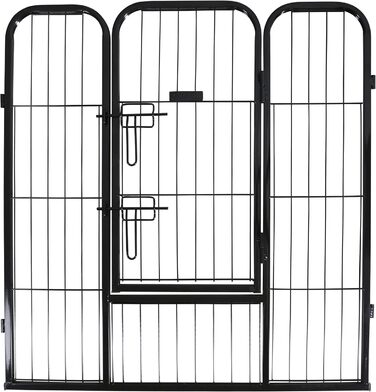 Кізочок Kerbl для собак та цуценят 77x80 см, 8 елементів, з дверцятами