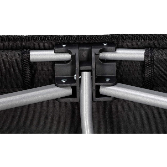 Розкладне ліжко для кемпінгу KingCamp XL, сталеве, 208x75 см, до 200 кг