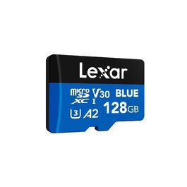 Карта пам'яті MicroSDXC Lexar Blue 256GB (2 шт в упаковці), швидкість до 160 МБ/с, UHS-I