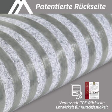 Ковзаючі сходи COSY HOMEER, 15 шт., 70x22 см, самоклеючі, машинне прання, 100% поліестер, TPE-підкладка, для дітей, літніх людей та домашніх тварин, темно-сірий