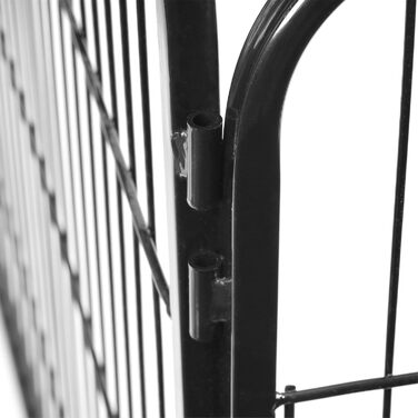 Клітка-вольєр для тварин Feandrea Freilaufgegehege PPK04BK, 122x80x70 см, чорна