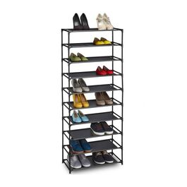 Розеткова система Relaxdays Shoe Rack 10 рівнів