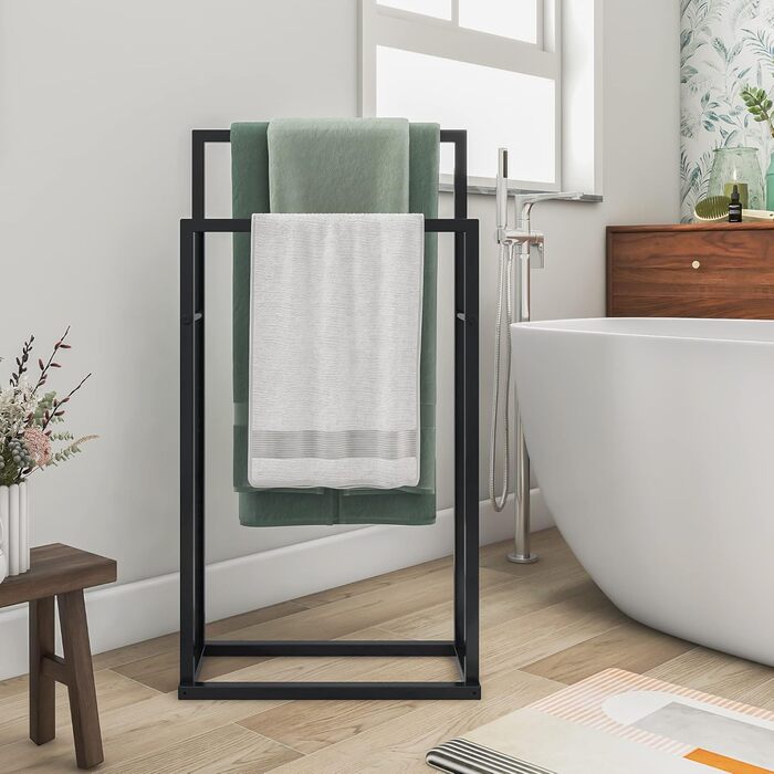 Сумка-організатор для рушників JURMERRY, чорний, двоярусна