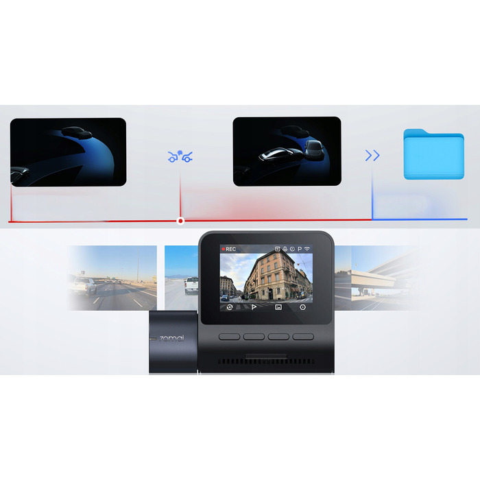 Комплект відеореєстраторів 70mai A410 (2.5K HDR) та задня камера RC21