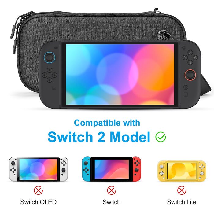 Чохол InnoAura Switch 2: Водонепроникний, ударостійкий, з відділенням для AirTag, фіолетовий (для Switch 2 Slim)