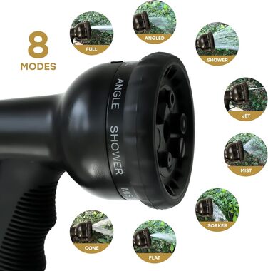 Portable Camping Shower Pump with Safety Valve (45 PSI), Portable Shower for Camping, Surf Rinse Set, Beach Shower Pump, Camping Showers, Camping Shower Set, Portable Outdoor Shower