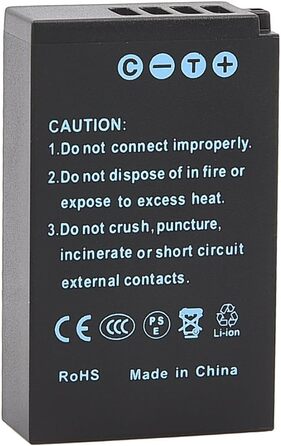 Акумулятори DSTE EN-EL20/EN-EL20a (2 шт.) з подвійним зарядним пристроєм для Nikon Coolpix