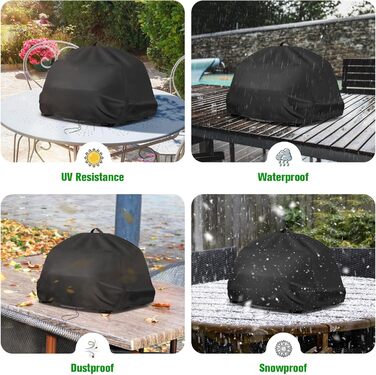 Чохол для електрогриля Ninja Woodfire Pro XL OG850UK, водонепроникний чохол для вуличного гриля та коптильні