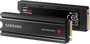 SSD Samsung 980 PRO 2TB M.2 PCIe 4.0 (з радіатором) - для ігор та редагування відео