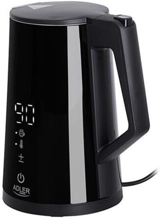 Електричний чайник Adler AD 1372, 0.6L – компактний, чорний, для кухні, швидкий нагрів, для чаю/кави
