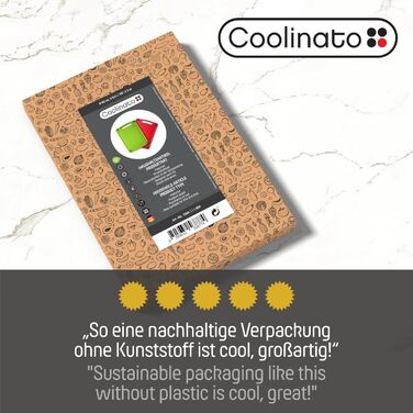Набір кухонних дощок Coolinato з пластику сірого кольору (3 шт.) S/M/L - антибактеріальні, з жолобком для соку, неслизькі кутики та ручки. 3 розміри для гігієнічного розділення. Можна мити в посудомийній машині.
