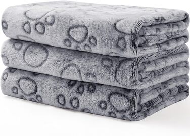 М'яка флісова ковдра для собак та котів Любе Пфотє, 3 шт. у наборі, 76*104 см