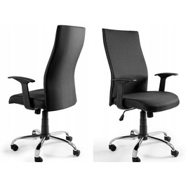 Офісне крісло Black on Black NL UNIQUE, чорне