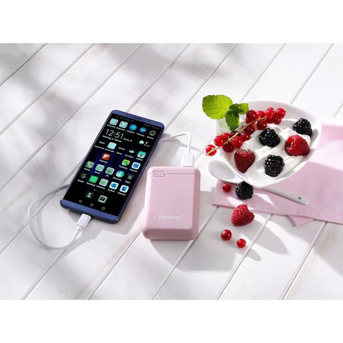 Powerbank Intenso XS 10000mAh Rosé - зовнішній акумулятор для смартфонів, планшетів та цифрових камер