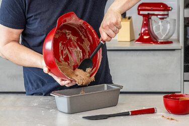 Універсальний набір силіконових лопаток KitchenAid, 2 шт, червоний Empire
