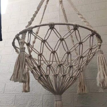 Макраме ліжко для котів, гамак для котів, гойдалка для котів, ручної роботи, підвісні гнізда для котів, діаметр 35 см