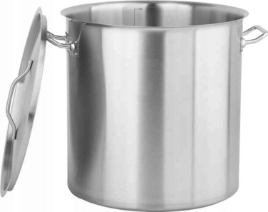 Висока каструля з кришкою 12л 25x25 YATO YG-00012