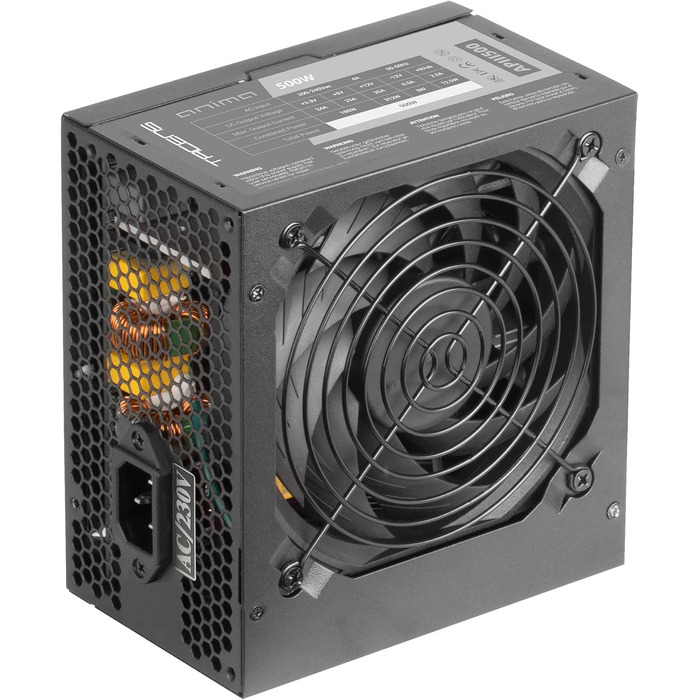 Блок живлення для ПК Tacens Anima APIII500 ATX 500W, 80 Plus Bronze, SMD технологія, ультратихий 120мм вентилятор