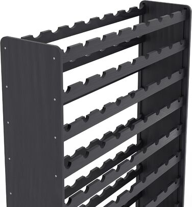 RW Series Wooden Wine Rack for Bottles, Anthracite, Brown, Natural, RW-3, 13-15 lie, for 91-135 Bottles, Wine, Bottle Rack (Anthracite, RW-3-135, 198 x 92 x 26.5, for 135 Bottles)