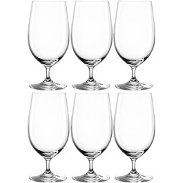 LEONARDO HOME CIAO+ Beer Glasses, Glasses, clear, 6 pieces (1 pack), 6