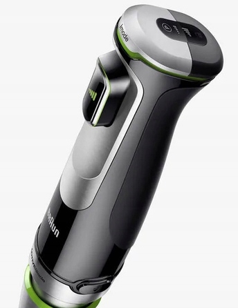 Ручний блендер Braun MQ 9138 XI, 1200 Вт, чорний