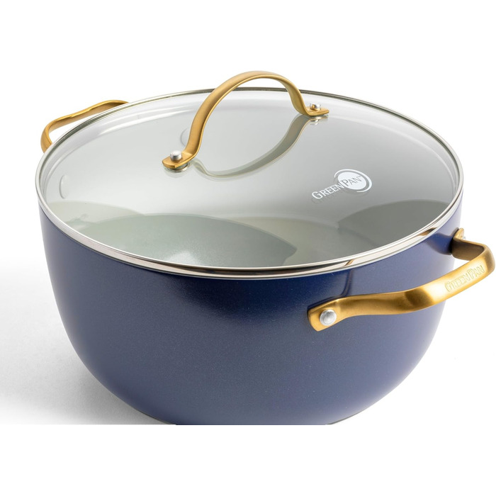 Набір посуду GreenPan Reserve 10 предметів з антипригарним покриттям Hartelox, кремовий, для індукції, сумісний з духовкою, безпечний (без PFAS)