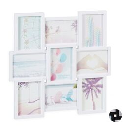Relaxdays Photo Collage Frame - Holds 9 Pictures