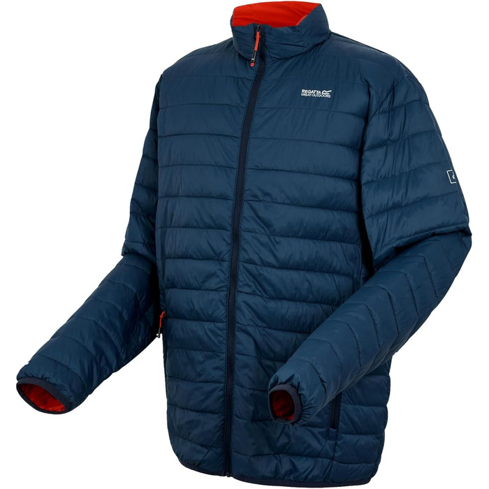 Чоловіча жилетка Regatta Hillpack II - тепла та зручна (XXL, Moonlight Denim/Tangerine Tango)