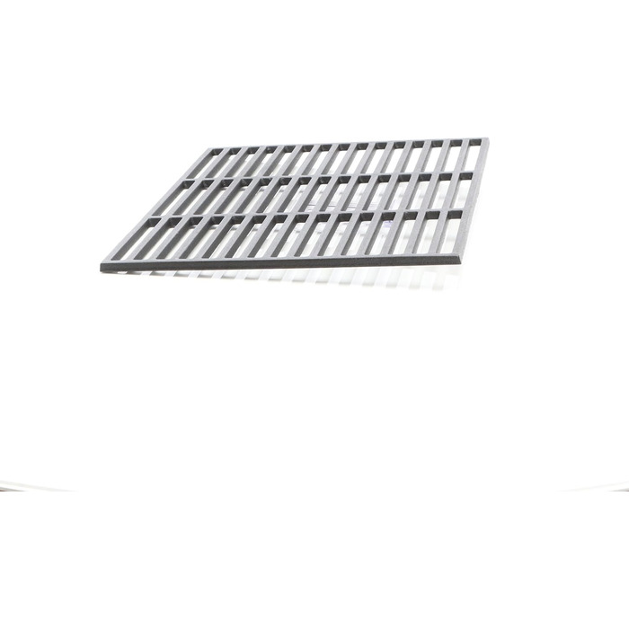 Чорний чавунний гриль-роштва для вугільного та газового гриля Wiltec, для BBQ, емальований гриль-вставка (45 x 35 см)